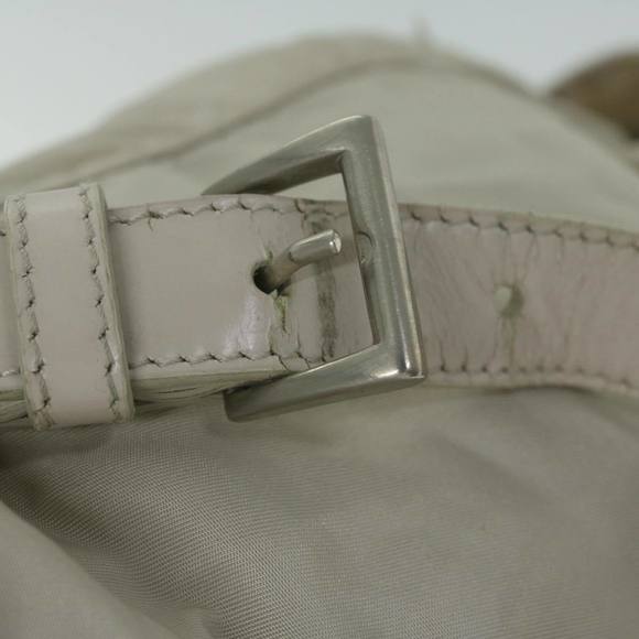 PRADA Backpack Nylon Ivory Auth 64459 - Picture 8 of 16